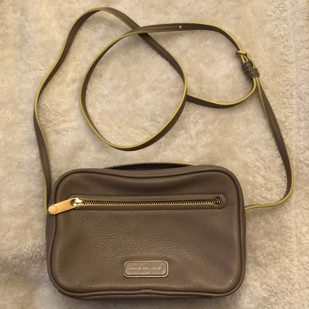 Taupe Marc by Marc Jacobs Crossbody with Dust Bag